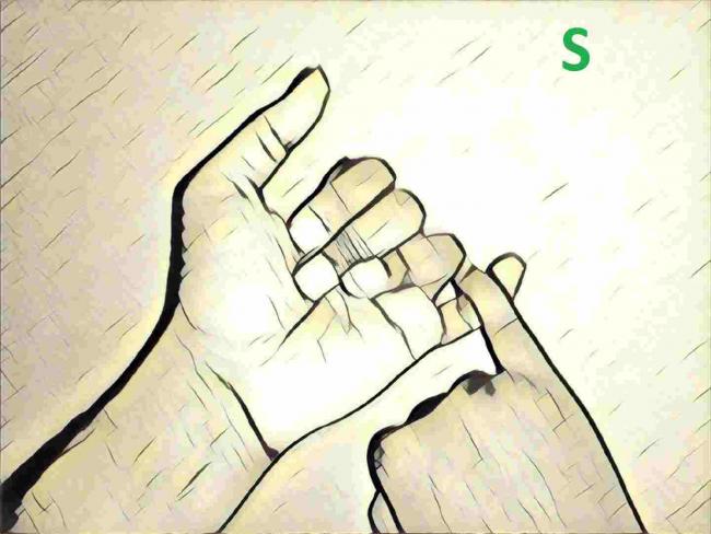 in Indian Sign Language